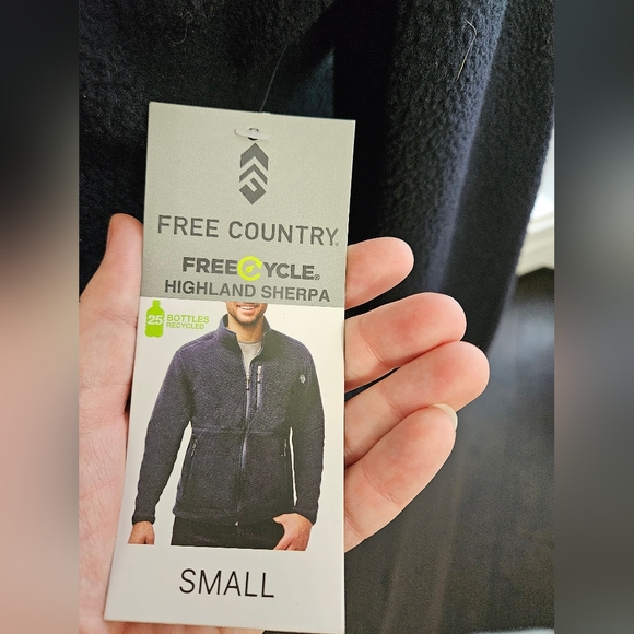 Free Country jacket size small NWT Highland Sherpa - Picture 6 of 9